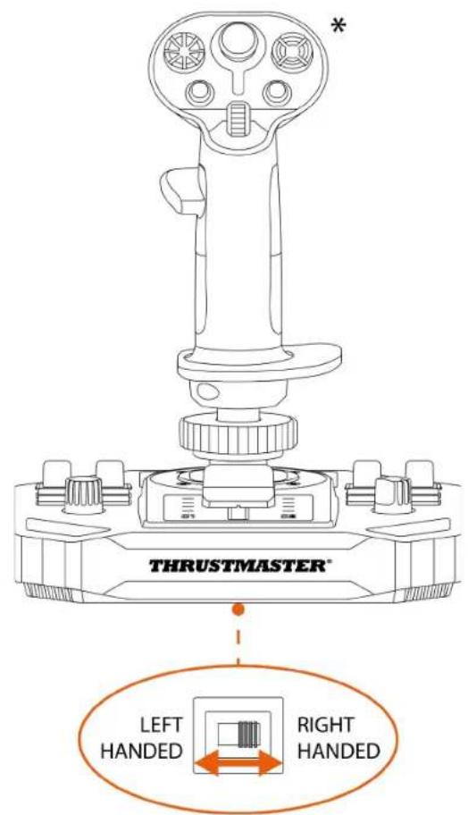 THRUSTMASTER Sol-R 5 Base - 오른손잡이 또는 왼손잡이 모드 - 1