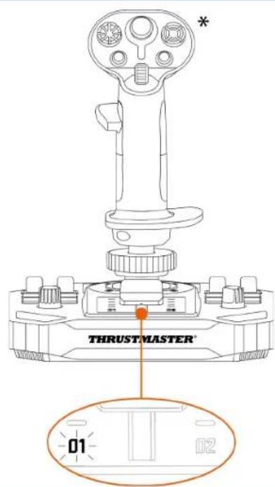 THRUSTMASTER Sol-R 5 Base - 왼손잡이 모드 오른손잡이 모드 - 2