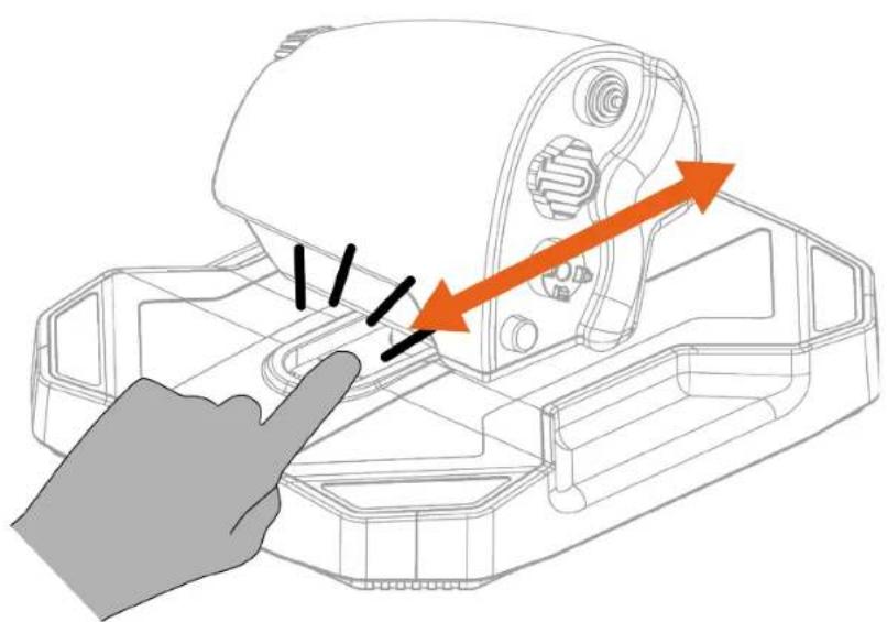 THRUSTMASTER Sol-R 6 Throttle - 挟まれ危険 - 1