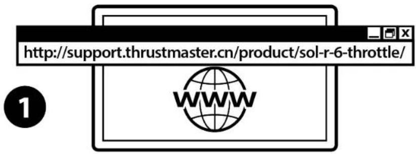 THRUSTMASTER Sol-R 6 Throttle - 请访问： - 1