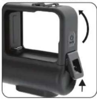 Digipower RF-REFUEL10 - PRÉPARATION DE LA CAMÉRA POUR UTILISATION AVEC L'ACTIONPACK - 2
