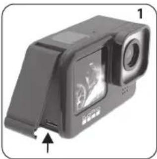 Digipower RF-REFUEL10 - PREPARING THE CAMERA FOR USE WITH THE ACTIONPACK - 1