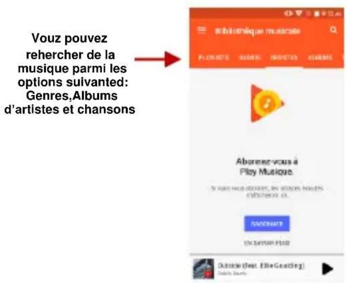 BLU Grand 5.5 HD II - Rechercher de la musique - 1