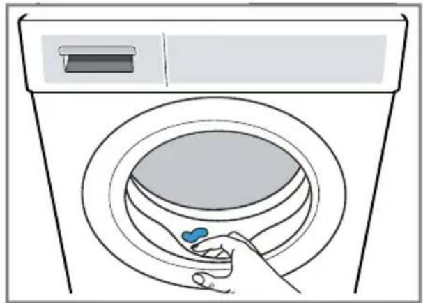 BOSCH WAN2827TFR - Nettoyer le joint en caoutchouc - 1