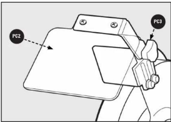 DELTA 23-197 - ATTACH SPARK SHIELD AND EYE SHIELD - 1