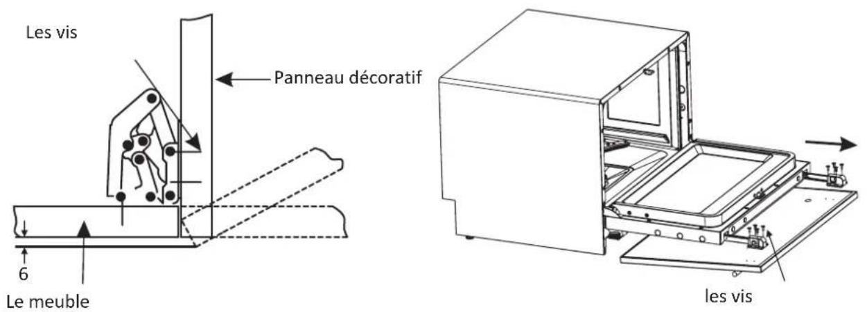 AMICA ADF61A - Étape 3: Assemblage du panneau décoratif - 3
