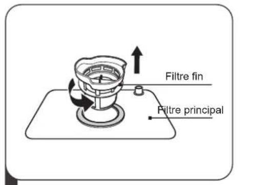 AMICA ADF61A - Tenez le filtré dégrossissant et - 1