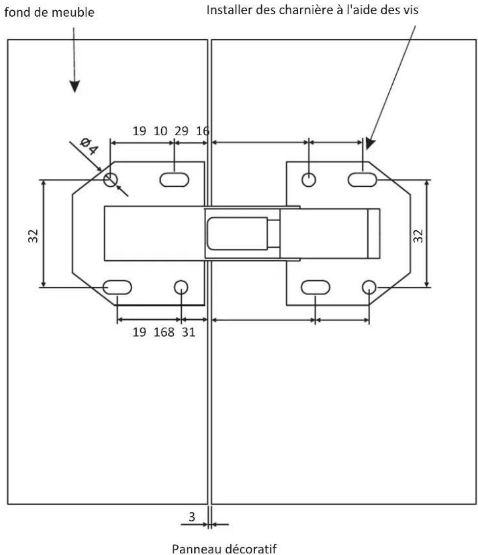 AMICA ADF61A - Étape 3: Assemblage du panneau décoratif - 2