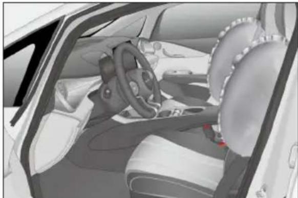BYD DOLPHIN (2025) - Airbags latéraux pour sièges avant - 1