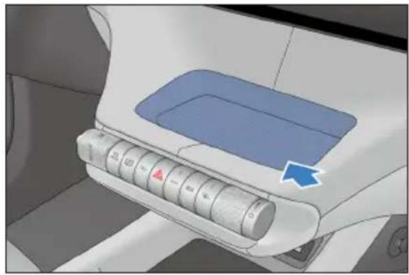 BYD DOLPHIN (2025) - Compartiment du tableau de bord central - 1