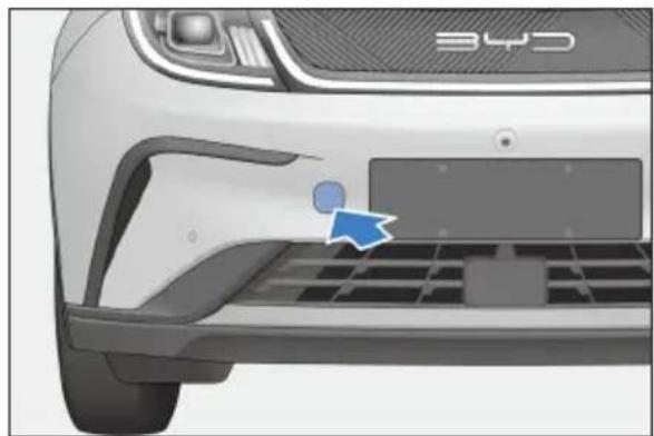 BYD DOLPHIN (2025) - Anneau de remorquage - 1