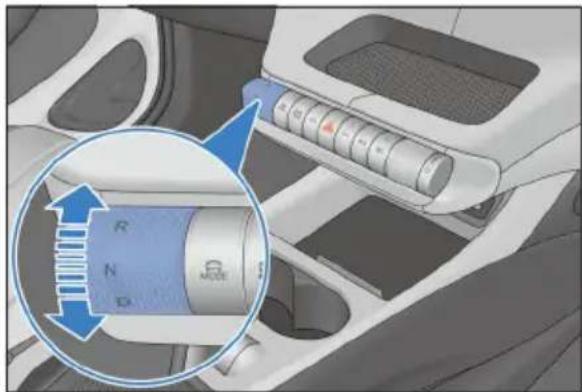 BYD DOLPHIN (2025) - Commandes de changement de vitesse - 1