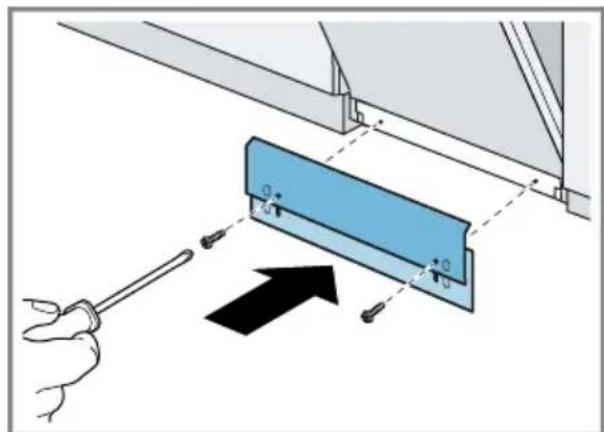 BOSCH SHV53D73UC - Attach the 2-part Toe Panel - 1