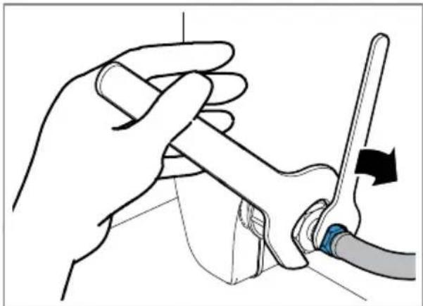 BOSCH SHV53D73UC - Preparing for water connection: - 2