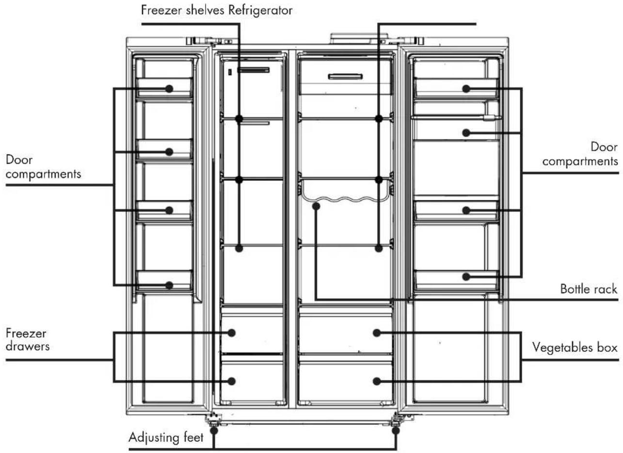 Wisberg WBSBSND595AB - DIMENSIONS - 1