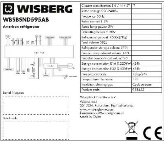 Wisberg WBSBSND595AZ - WBSBSND595AB - 1