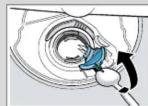 BOSCH SMV2HVX06E - Nettoyer la pompe de vidange - 1
