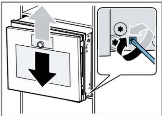 GAGGENAU GS221130 - Corriger la hauteur de la porte de l'appareil - 2