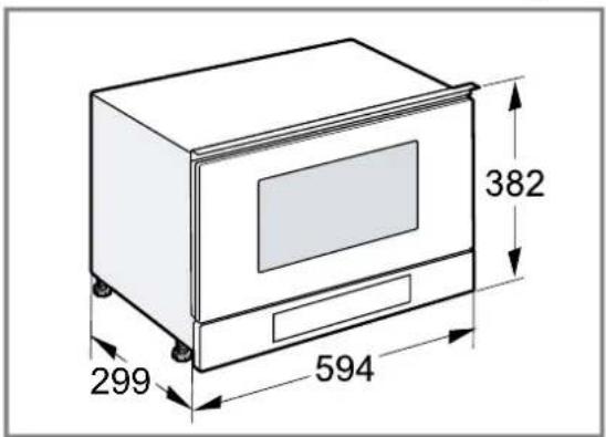 GAGGENAU GM221130 - Dimensions de l'appareil - 1