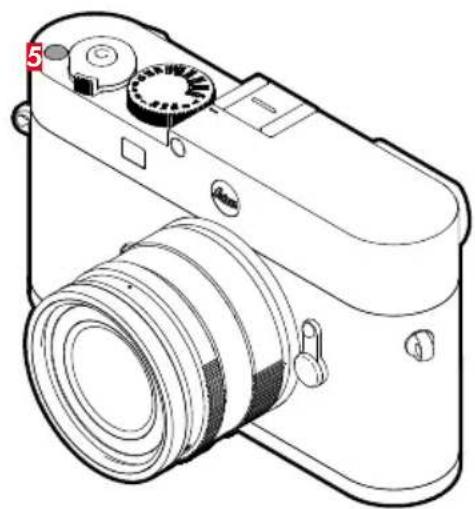 LEICA M EV1 - ÉléMENTS DE COMMANDE SUR L'APPAREIL PHOTO - 2