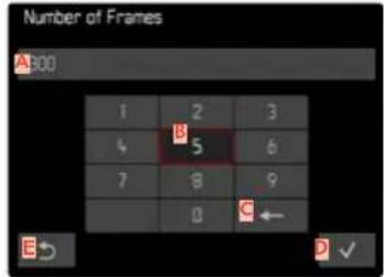 LEICA M EV1 - SOUS-MENUS CLAVIER/PAVÉ NUMÉRIQUE - 3