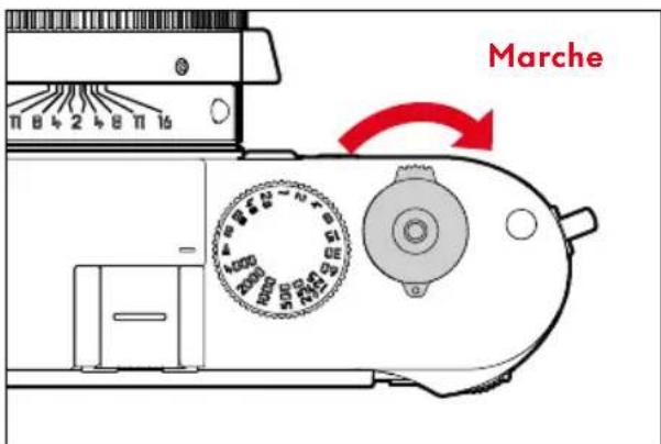 LEICA M EV1 - MISE EN MARCHE DE L'APPAREIL PHOTO - 1