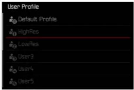 LEICA M EV1 - UTILISATION/ACTIVATION DES PROFILES - 1