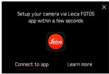 LEICA M EV1 - ASSISTANT DE CONNEXION - 1