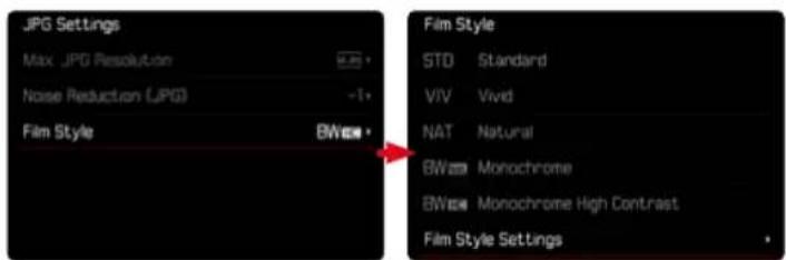 LEICA M EV1 - PERSONNALISATION DES PROFILS DE PHOTO - 1