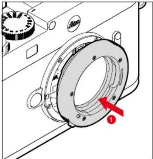 LEICA M EV1 - MISE EN PLACE DE L'ADAPTATEUR - 1