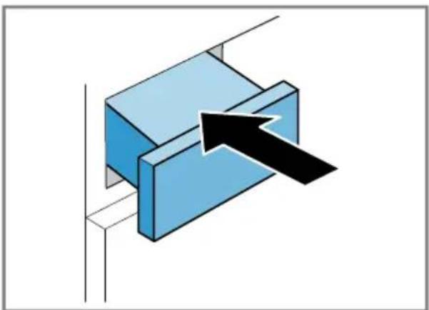 BOSCH WTN86202ME - Insérer le réservoir à fond - 1