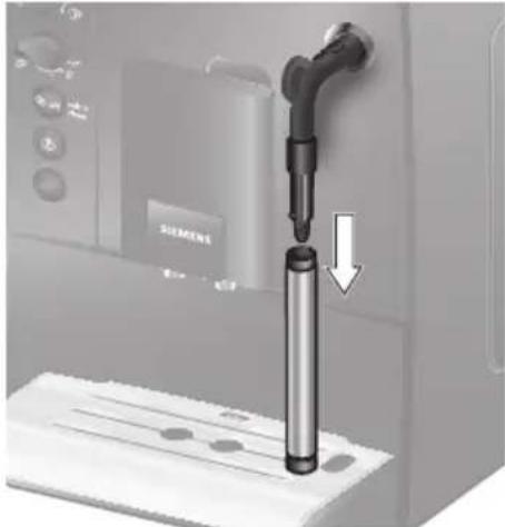 SIEMENS TE501205GB - Czyszczenie spieniacza mleka - 1