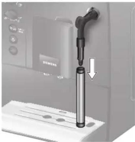 SIEMENS TE501205GB - Čištění napěňovače mléka - 1