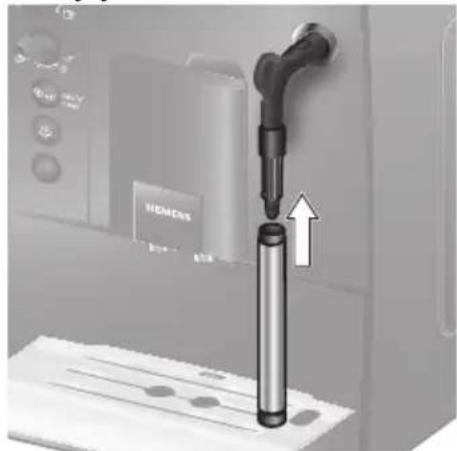 SIEMENS TE501205GB - Czyszczenie spieniacza mleka - 7
