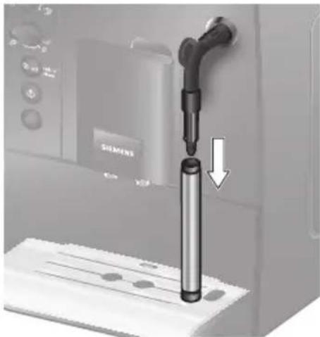 SIEMENS TE501205GB - Nettoyer le mousseur de lait - 1
