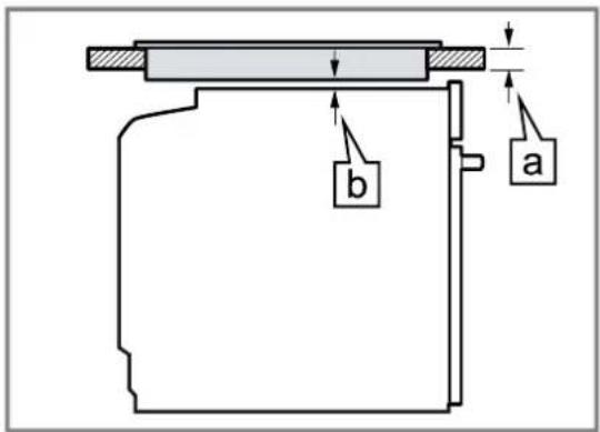 BOSCH VGD553FR0 - Installing below a hob - 1