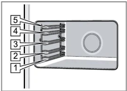 BOSCH VGD553FR0 - Shelf positions - 1