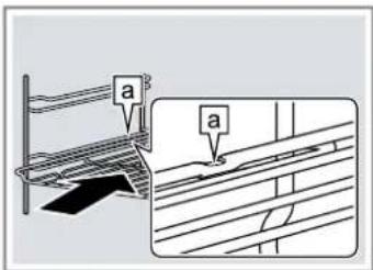BOSCH VGD553FR0 - Insérer les accessoires dans le compartiment de cuisson - 1