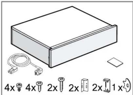 SIEMENS BD911C1B0 - Contenuto della confezione - 1