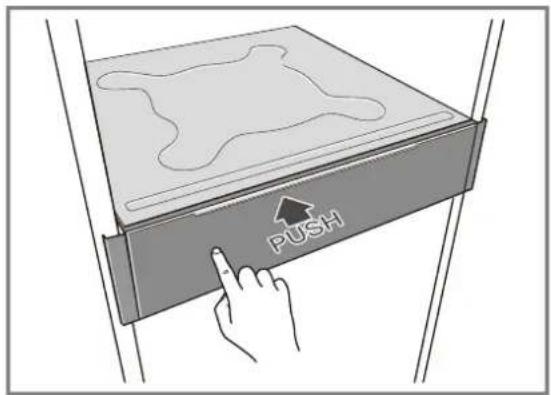 SIEMENS BD911C1B0 - Apertura del cassetto - 1
