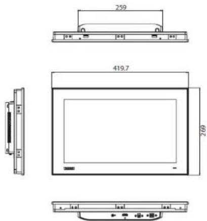 Advantech FPM-215W - 15.6" Models - 3