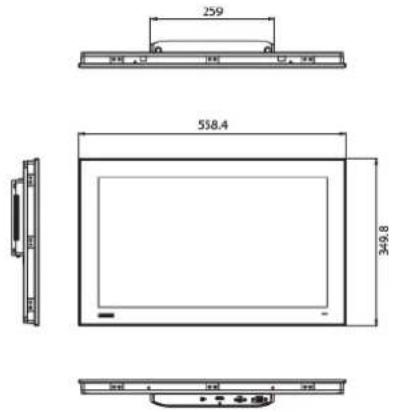 Advantech FPM-215W - 21.5" Models - 3