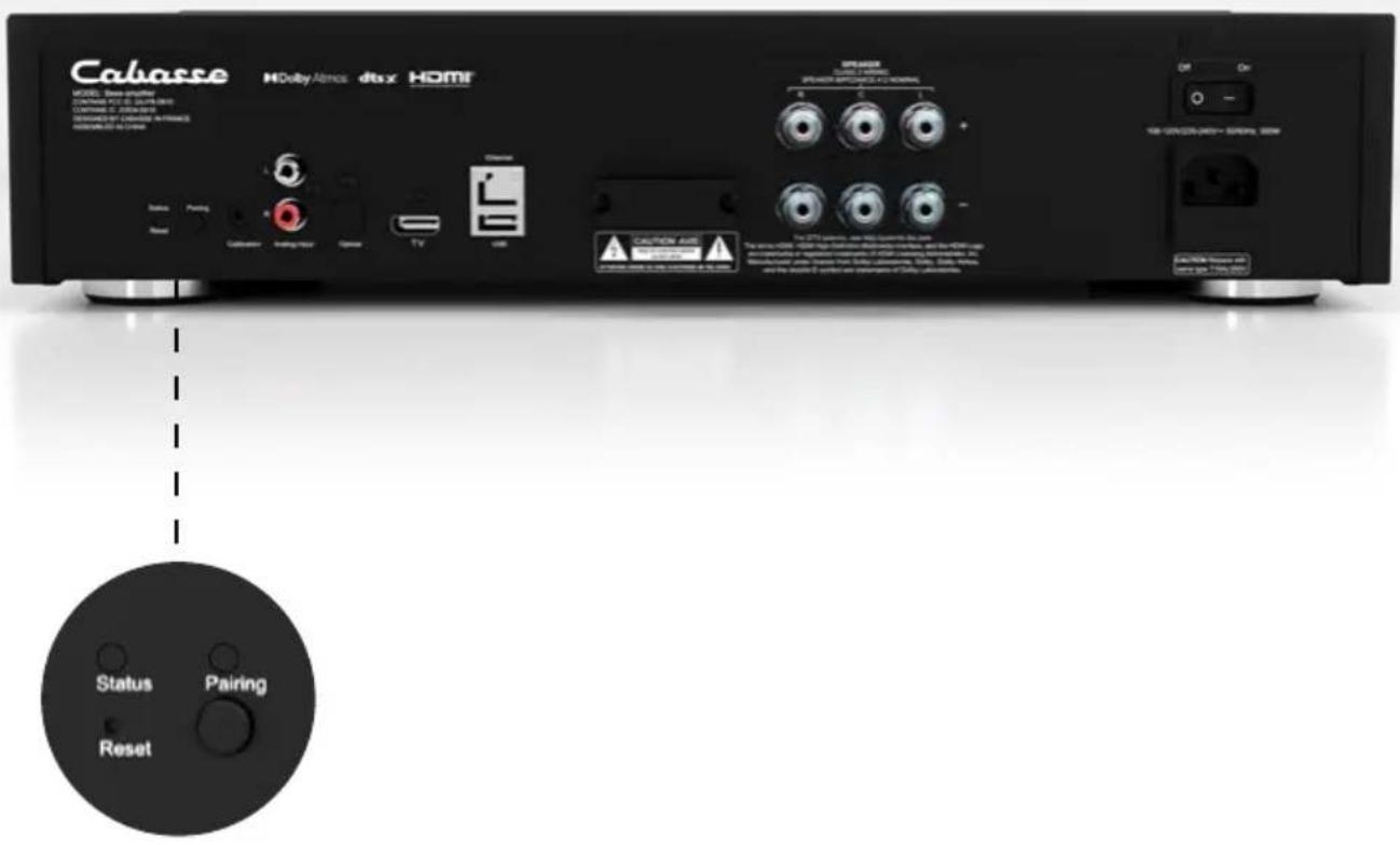 CABASSE The Pearl Theater - Main Amplifier Status Lights - 1