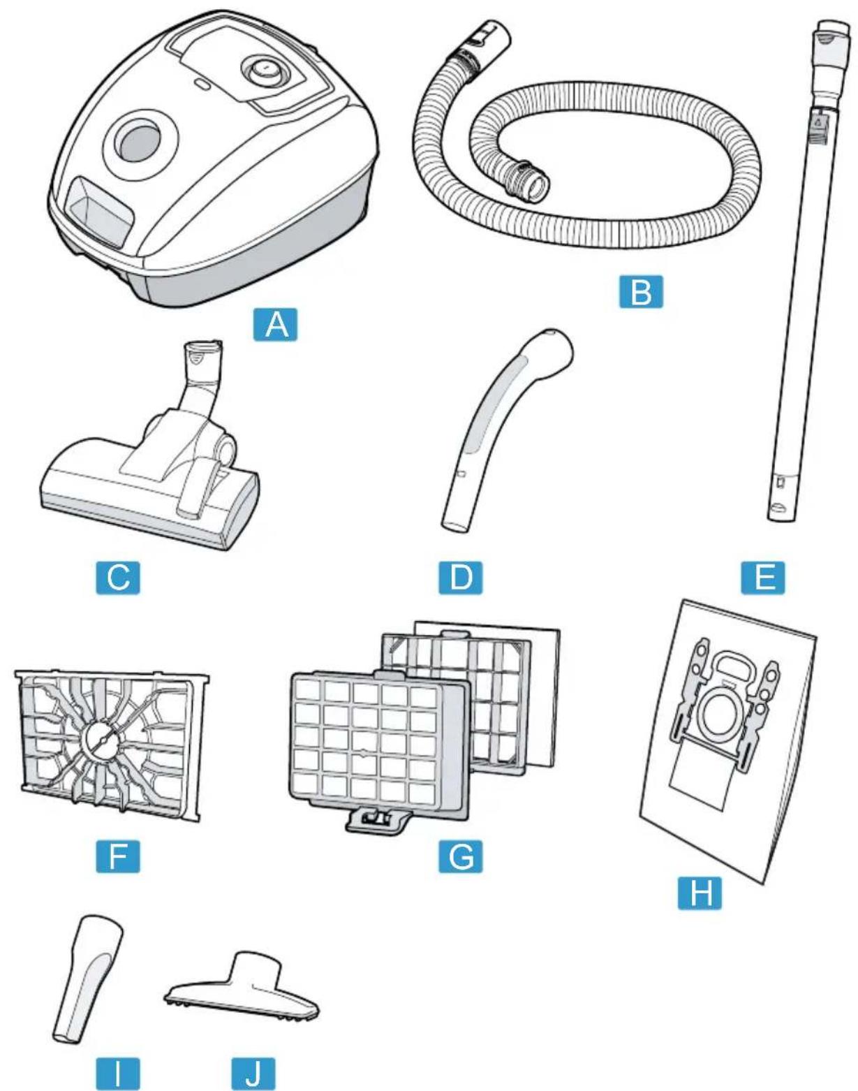 BOSCH Serie 4 ProHygienic BGB41HYGGB - https://ium-pim.bsh-digital.com/8001307258 - 1