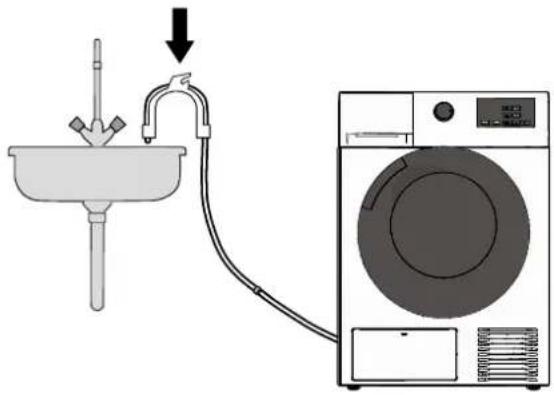 Wisberg WBDR1BW8NB - DRAIN CONDENSATION INTO A SINK - 4