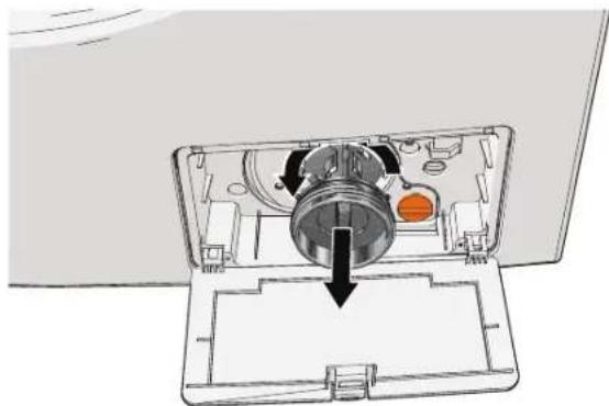 Wisberg WBWM1A3W8DE - REINIGUNG DER WASCHMITTELSCHUBLADE - 5