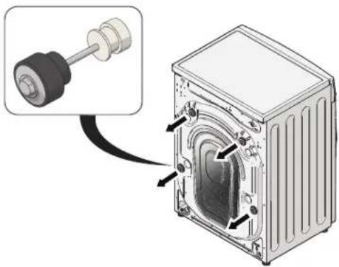 Wisberg WBWM1A3W8DE - REMOVING THE TRANSPORT PROTECTION - 1