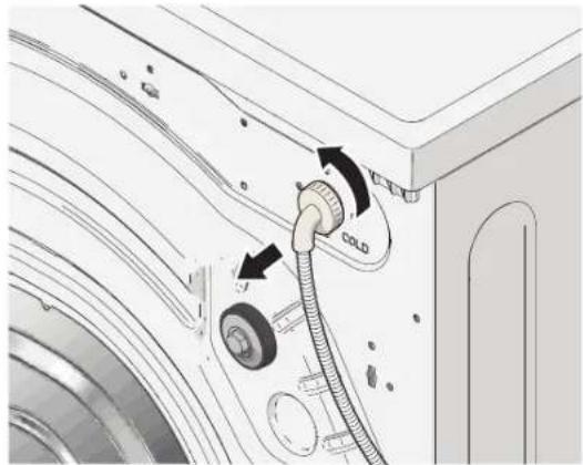 Wisberg WBWM1A3W8DE - CLEANING THE WATER FILTER - 3