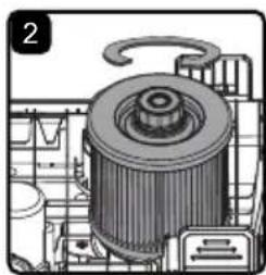 Armor All DVTB202 0902 - INSTALLING & CLEANING CARTRIDGE FILTER - 2