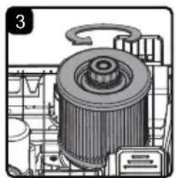 Armor All DVTB202 0902 - INSTALLING & CLEANING CARTRIDGE FILTER - 3